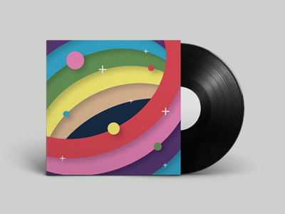 Secret 7" // Sleeve Design album art album cover colour design graphic design illustration jimi hendrix music rainbow record secret 7 vinyl