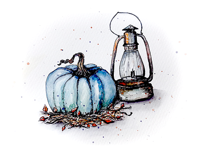Autumn autumn illustration watercolor
