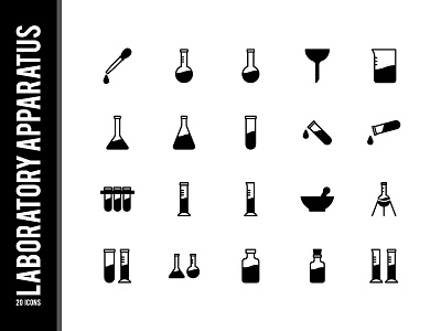 Laboratory Aparatus icon icon design icon set icons illustration laboratory ui vector