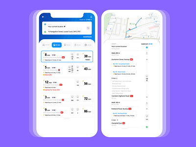 Public Transport Concept App