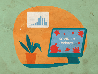 COVID19 Updates canada covid19 illustration imac vector word map