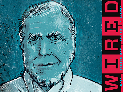 Kevin Kelly - WIRED magazine founder kevin kelly portrait
