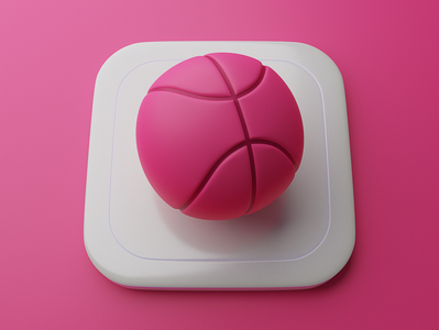 Dribbble | Big Sur App Icon 3d app icon app icons big sur blender dribbble graphic invite logo neumorphism skeumorphism