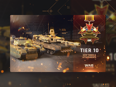 Tier 10 Tanks - War Machines 3d action breakdown composition design futuristic games graphic motion graphics photoshop render sci fi visual design war