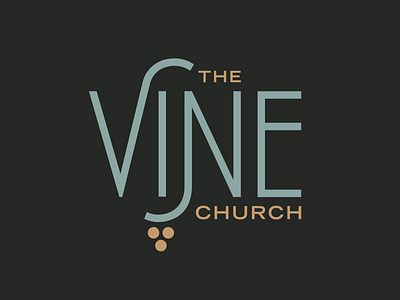 The Vine church logo vine