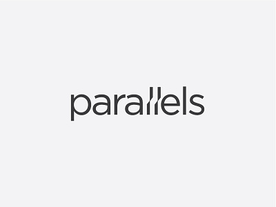 Parallels Mark V2 logo logotype mark parallels