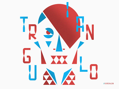 Triangulo character font fontbyme fontlover igreka2n illustration illustrator triangulo typo vecteur