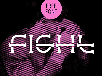Fight / Free font designgraphic font font design fontbyme fontlover igreka2n typo typogaphy