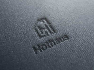 Hothaus Property Ltd | Embossed Logo Design brand branding design designer graphic hand lettering icon iconography identity illustration logotype logotypes monogram sketching typography vector wordmark