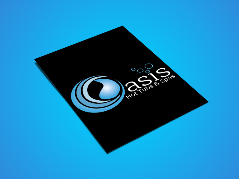 Oasis Hot Tubs & Spas Identity Design by The Logo Creative™ on Dribbble