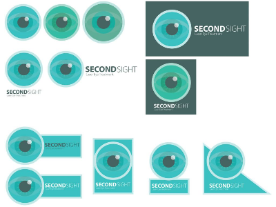 Second Sight Laser Eye Treatment brand branding design designer graphic icon identity label logo