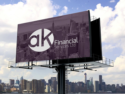 Ak Financial Services Logo Design