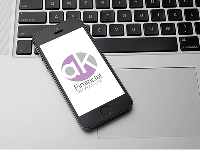 ak Financial Services | Logo Design design graphic identity logo