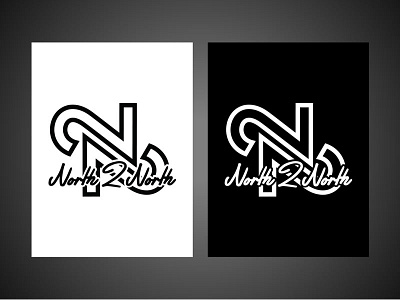 North 2 North Clothing Brand | Logo Design branding design designer graphic iconography identity logo monogram typography