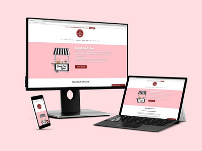 Candy Cart Land | Web Design & Development