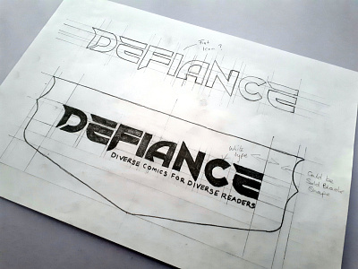 Defiance Digital | Custom Hand Lettering Logotype