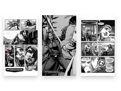 Defiance Digital | Identity Design Comic Strips