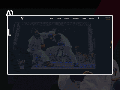 Rafael Landing Page adobe animate adobe xd animation design type ui ux web website