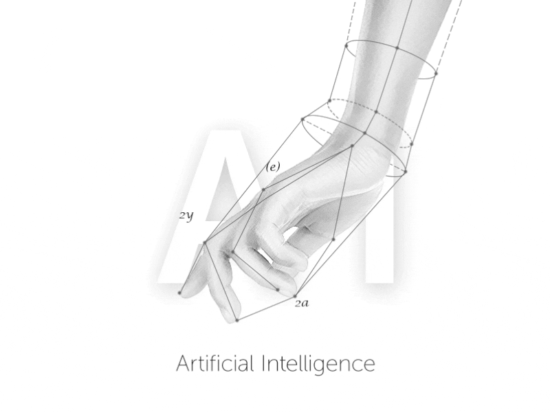 Artificial Intelligence - Social media post artificial intelligence branding brochure poster
