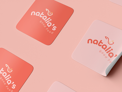 Natalia's good food berlin branding design graphic design logo