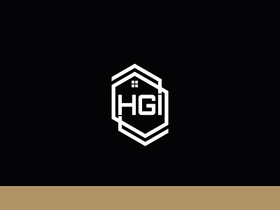 HGI Real estate development company logo design