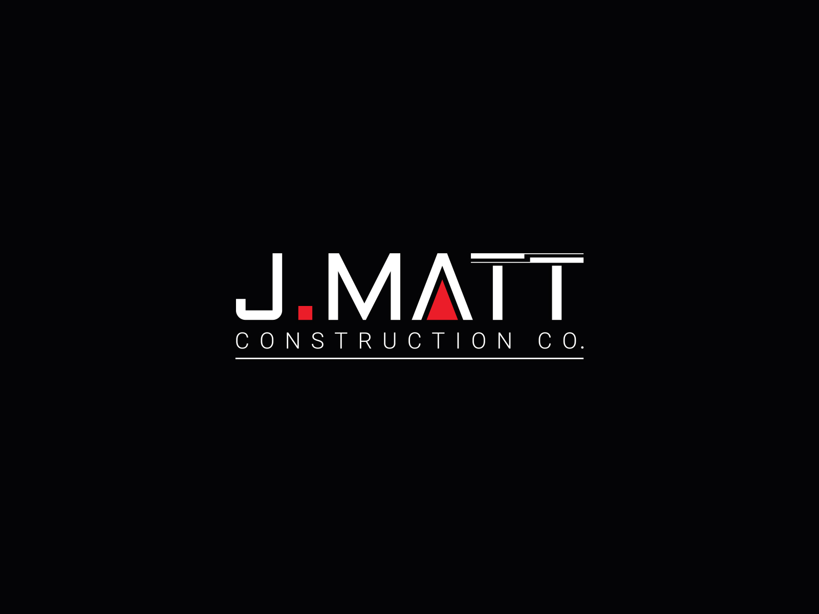 J.Matt Construction Co. - Logo for large General Contractor by Moshiur ...