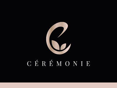 Cérémonie - Logo design branding branding design cosmetics logo design graphic design logo logo design luxury logo luxury logo design minimalist logo minimalist logo design original logo design timeless logo design unique logo design