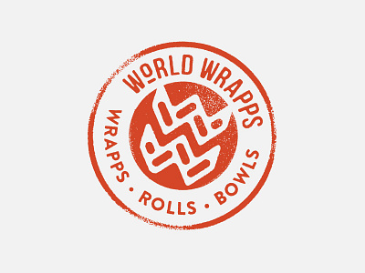 World Wrapps: Logo branding graphic design identity logo case study