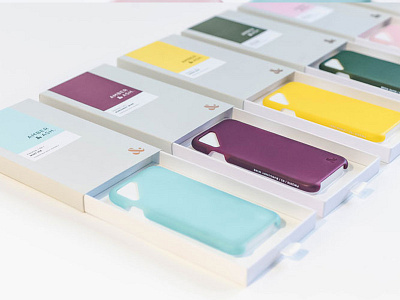 Amber & Ash: Product and Packaging Design fashion packaging packaging design phone case product product design