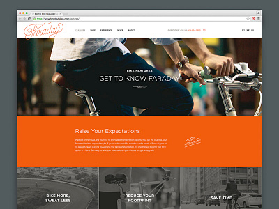 Faraday: Website branding case study lifestyle ui ux web web design website