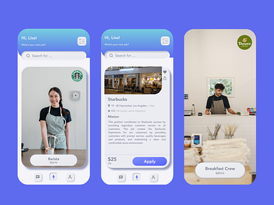 Job Concept Mobile App