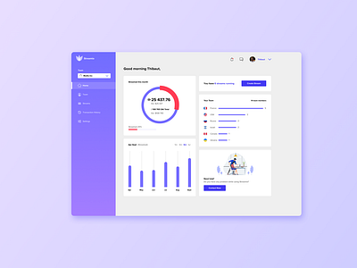 Streamio - SaaS Dashboard