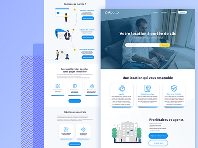 Apollo - Real Estate Landing Page