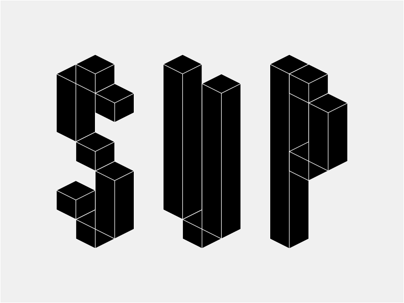 SupTho animation custom typography design typography