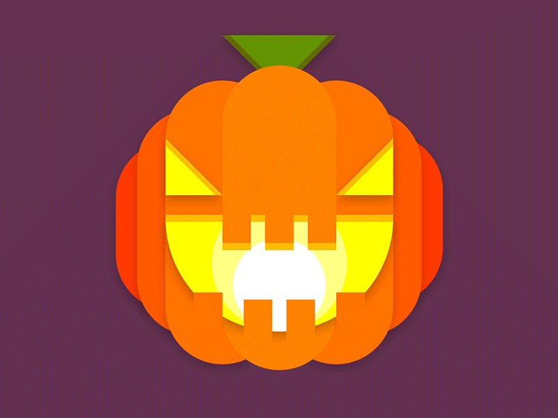 Cackle animation cackle design gif halloween illustration jackolantern laugh lol pumpkin