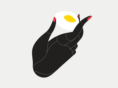Egg design egg hand illustration art illustration design vector