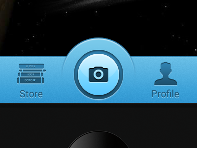 Tab bar iPhone camera iphone tab bar