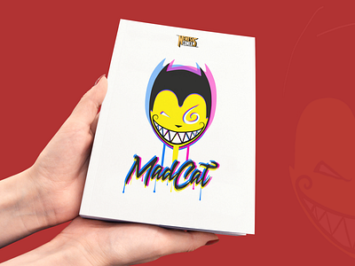 MadCat Book Cover brand branding comic art comic book comic book cover comics design illustration logo vector