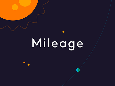 Mileage - Intro Screen