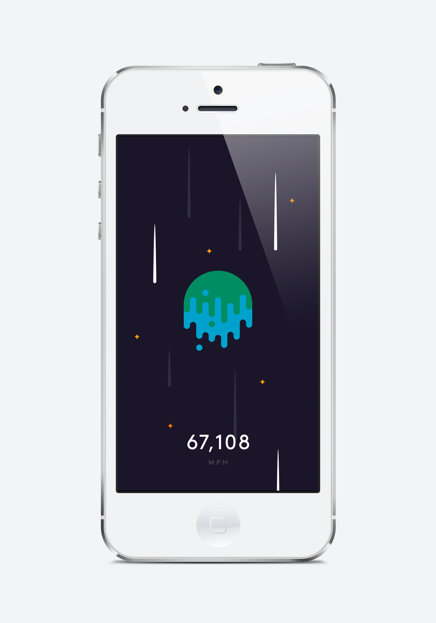 Mileage App - Speed by Paul Macgregor on Dribbble