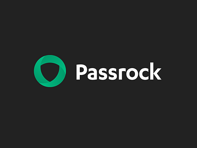 Passrock - Identity branding identity logo mobius strip password shield