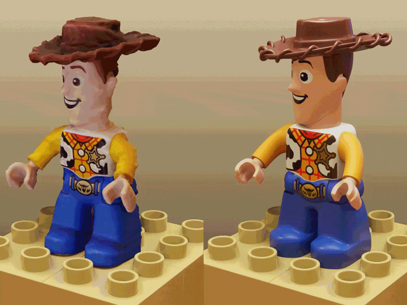 Photogrammetry Fail 3d duplo photogrammetry scan toy story turntable woody