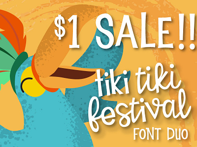 $1 Sale art children font illustration lettering script typography