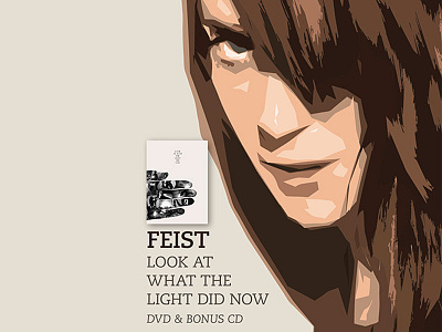 Feist DVD Release Poster illustration music poster show poster