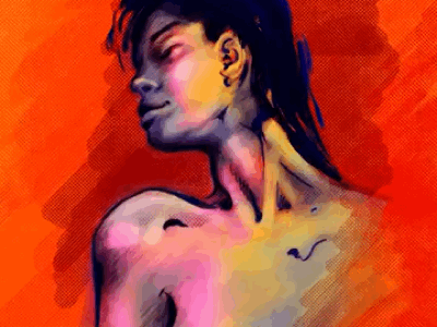 Playing with color in Procreate figure ipad procreate sketch