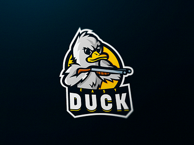 Duck Mascot Logo