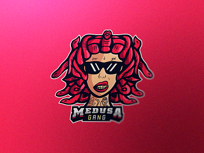 Medusa Mascot Logo