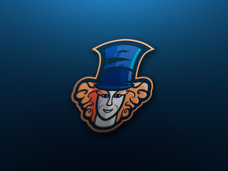 Mad hatter Mascot Logo by Daniel on Dribbble