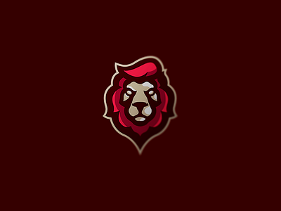 Lion Mascot Logo animal logo esports logo exploration illustration lion logo mascot photoshop. illustrator
