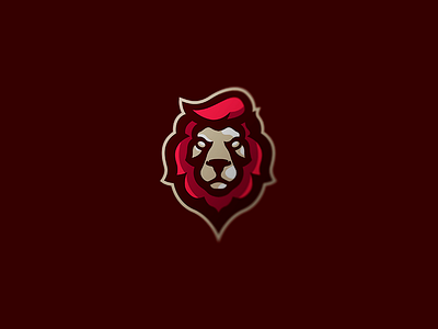 Lion Mascot Logo